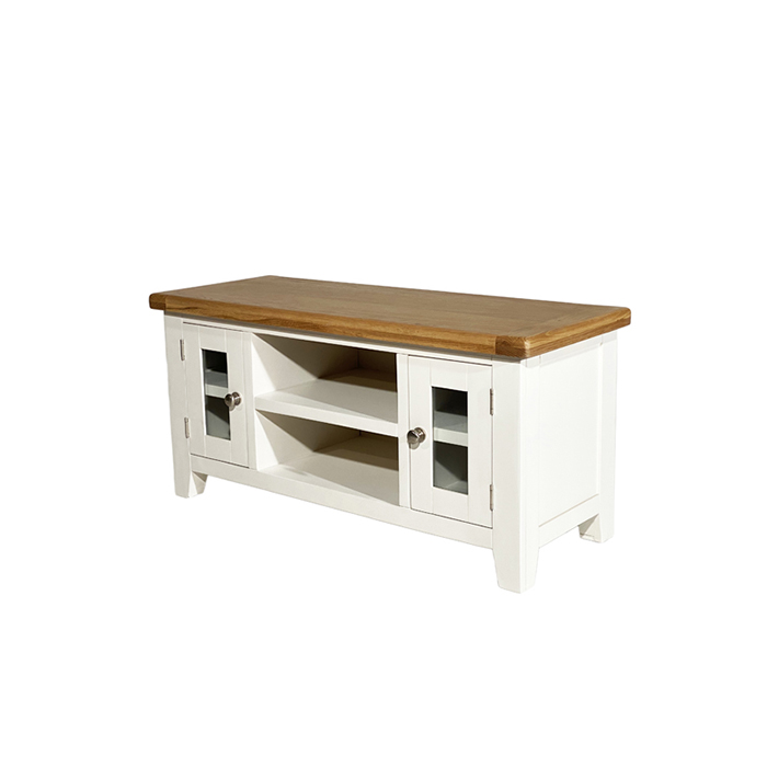 Oxford White Finish Large TV Unit